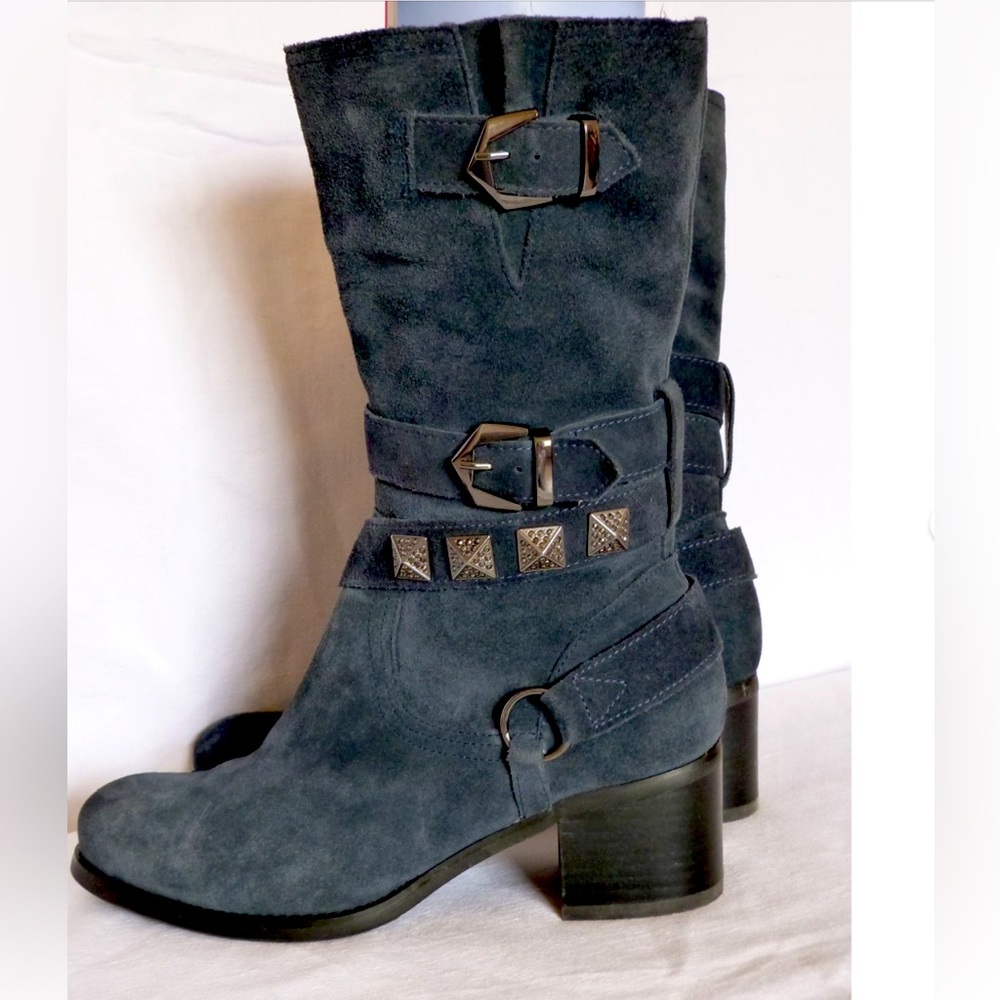 Mamzelle Suède boots blue size 37
